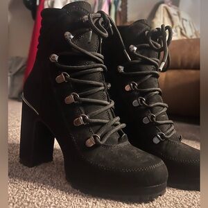 DKNY black boots